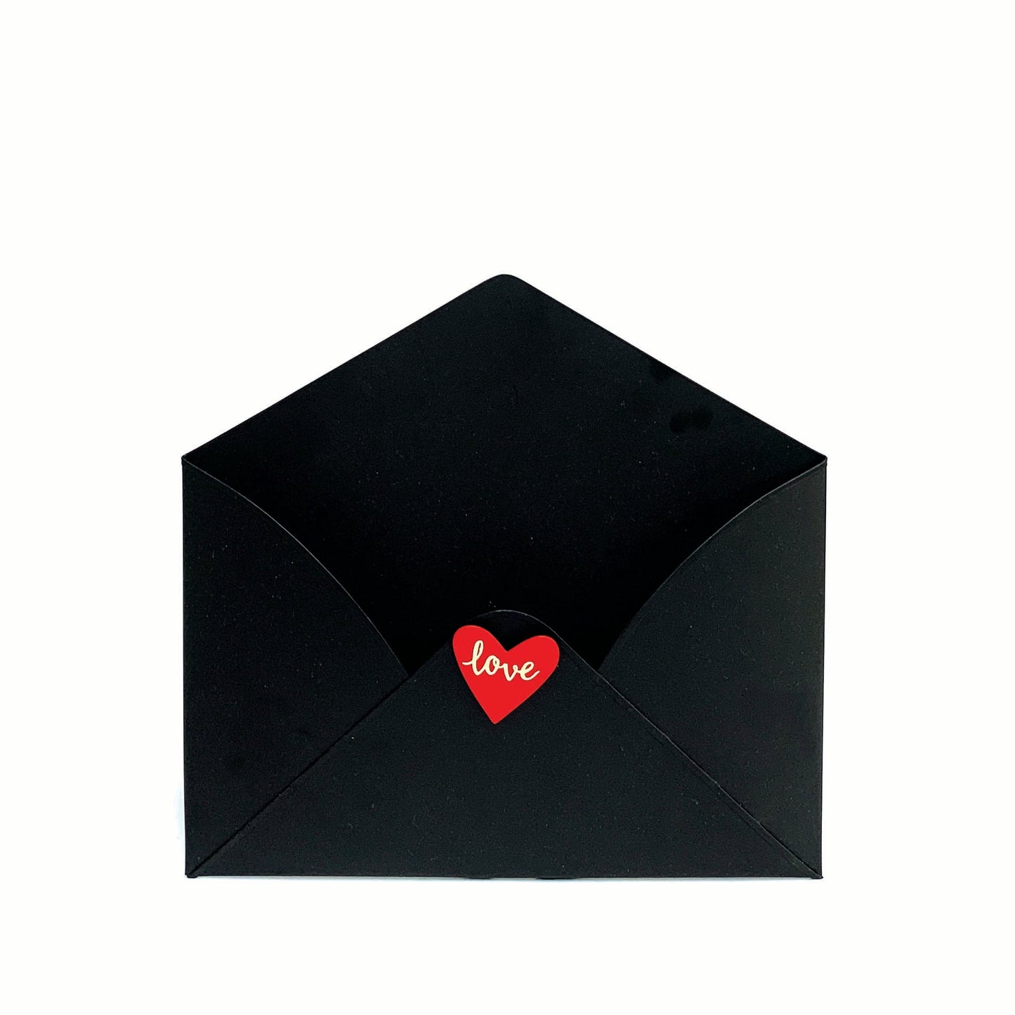 Magnetic decorative envelope, black