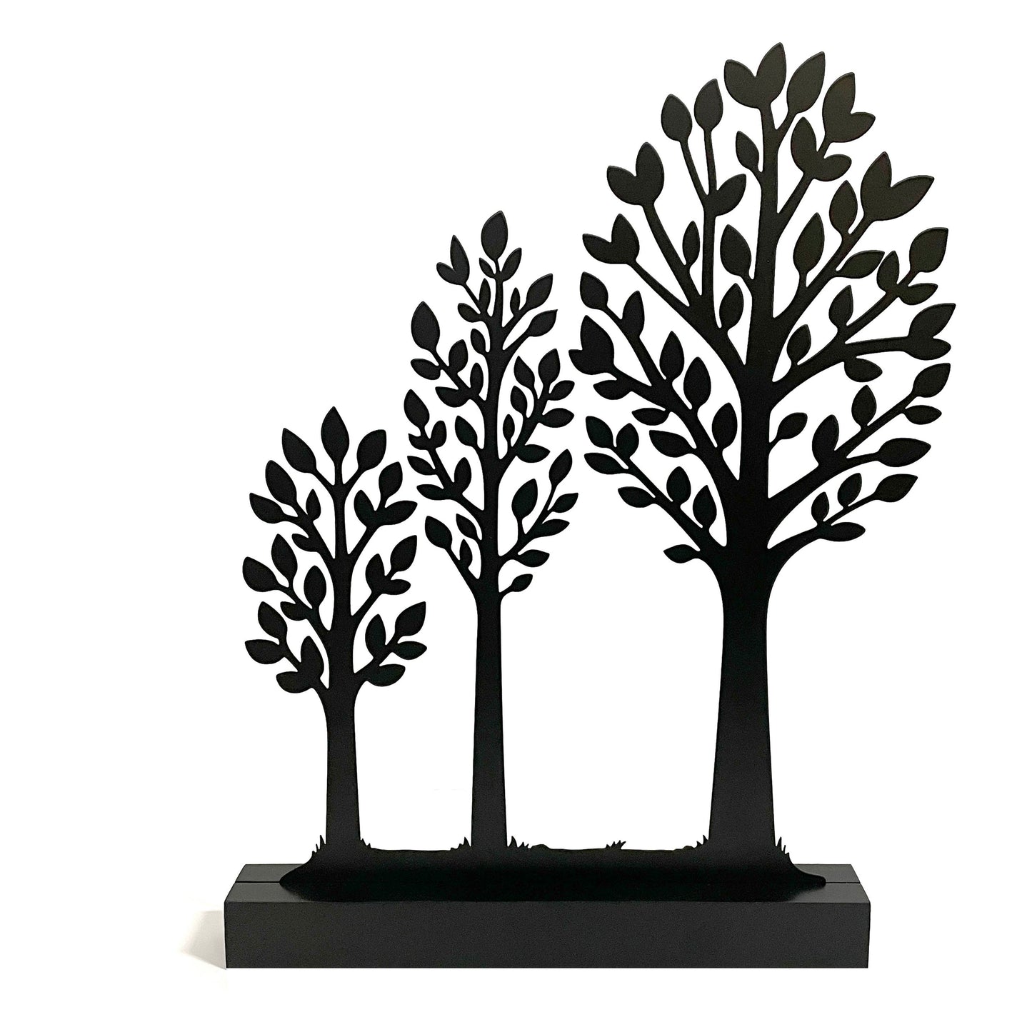 Magnetische Bäume, mit Holzsockel