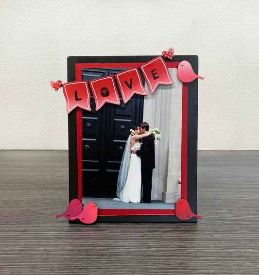 Präsentationsständer hoch, schwarz