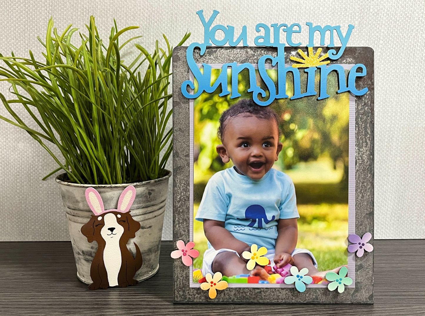 Bunte Pastel-Blumen-Magnete (6-er Set)