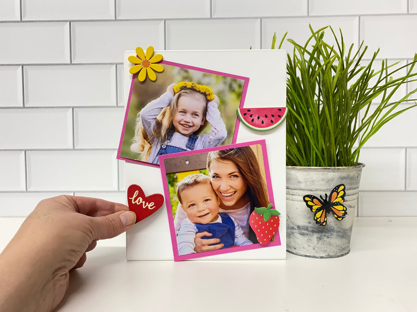Monarch butterfly magnet