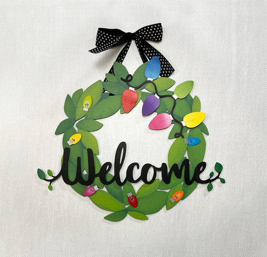 Lichterkette-Banner "Art Pop"