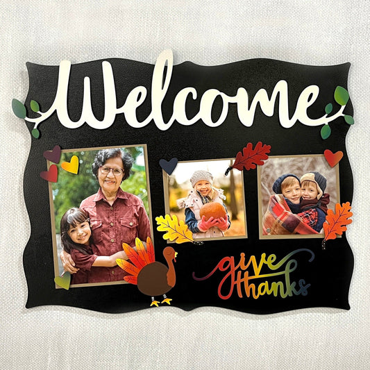 Herz-Magnete, Herbstfarben (6-er Set)