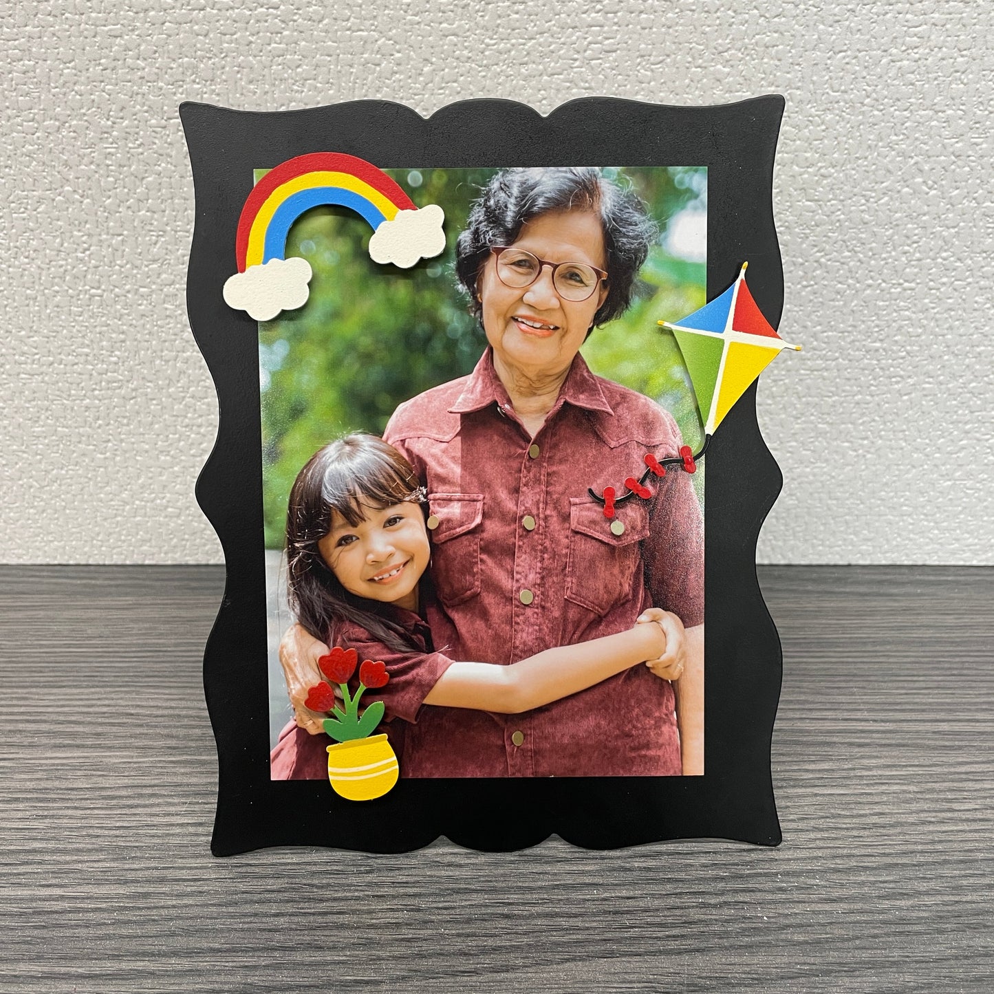 Herbstmagnete mit Drachen und Regenbogen, 3-er Set