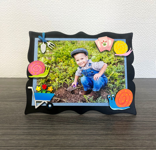 "Ab in den Garten" - 3 separate Magnete