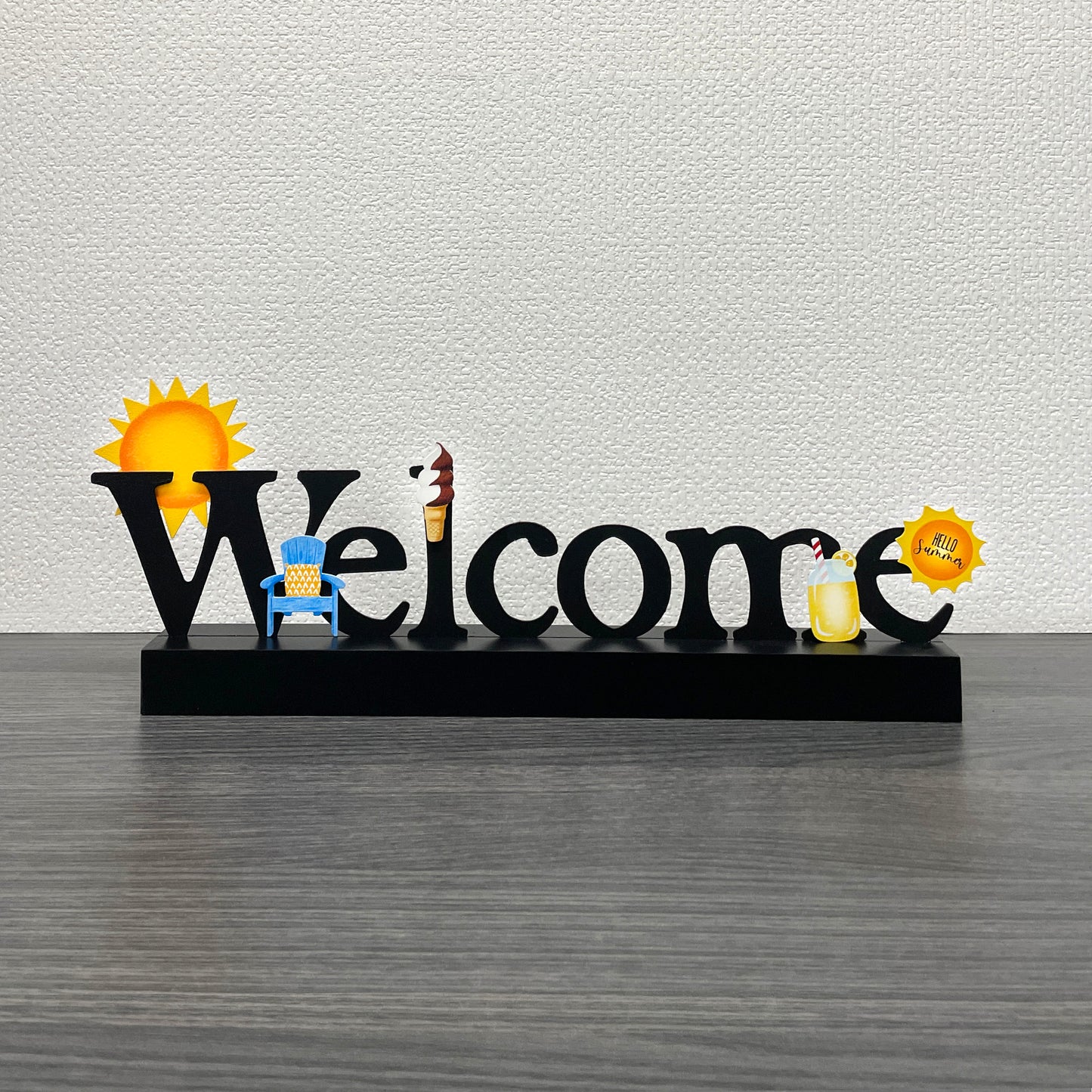 Hallo Sommer-Magnete (4-er Set)