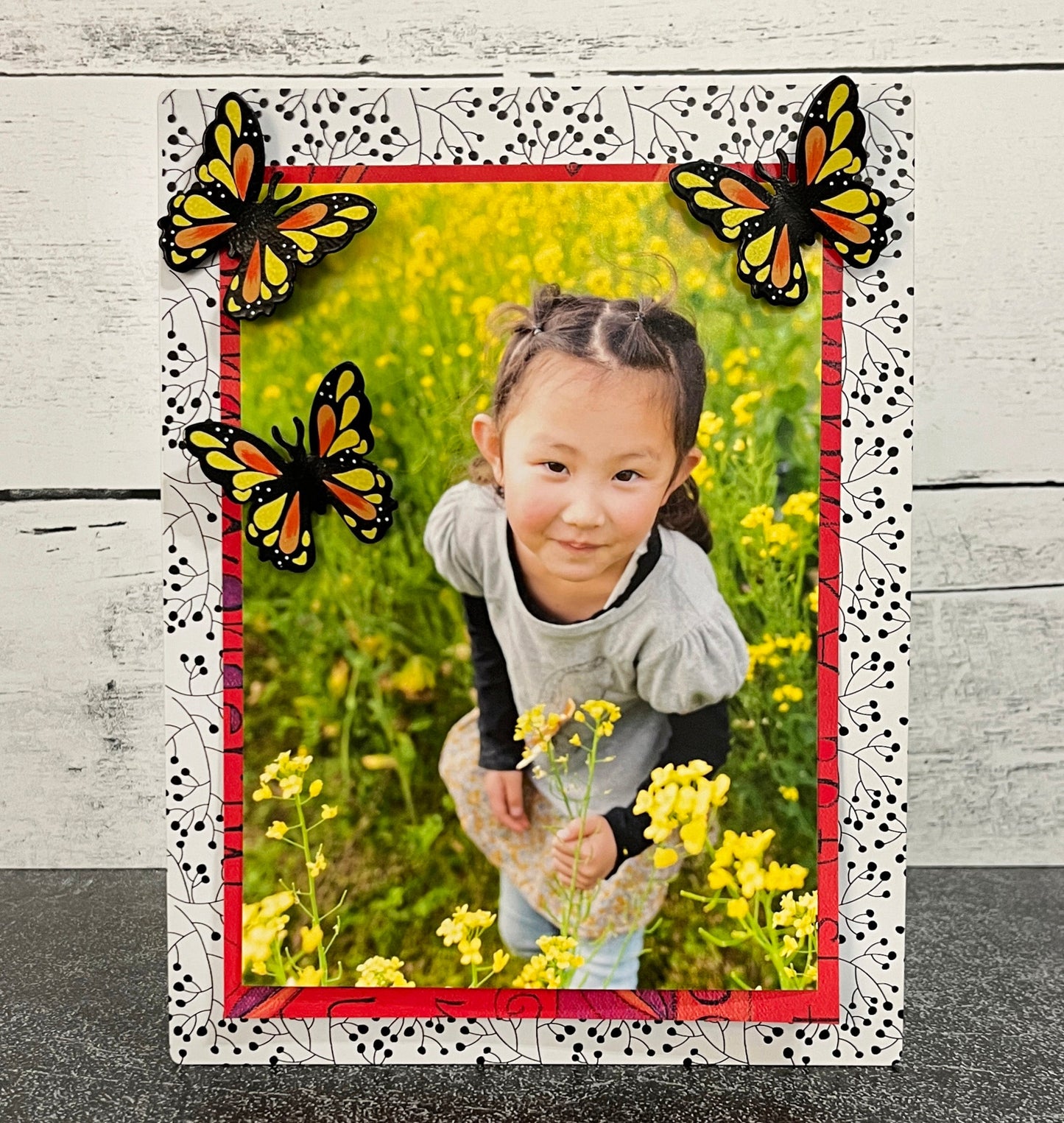 Monarch butterfly magnet