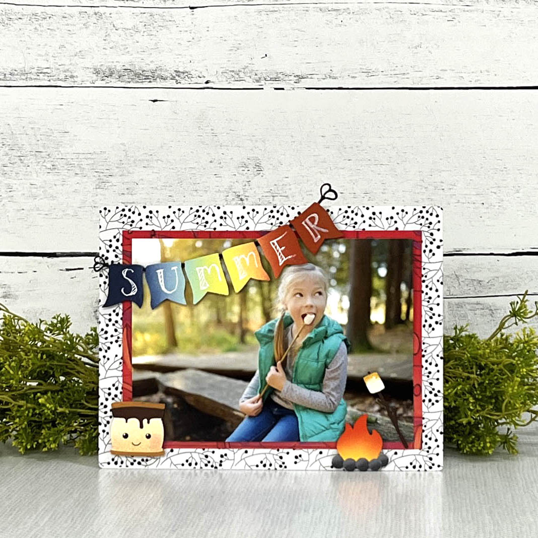 "Summer" Banner Magnet