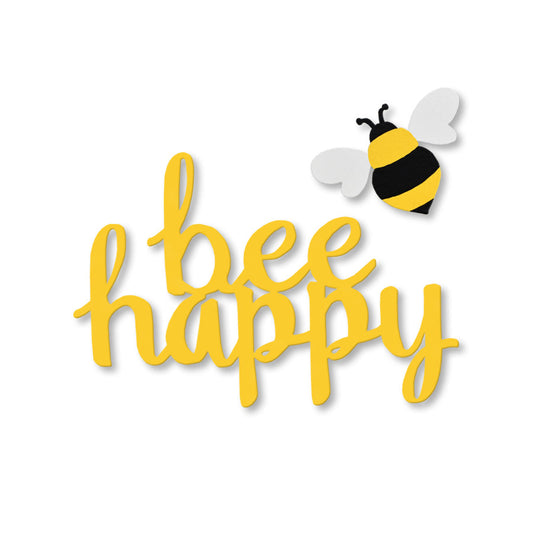 "Bee Happy" Magnet (2-er Set)