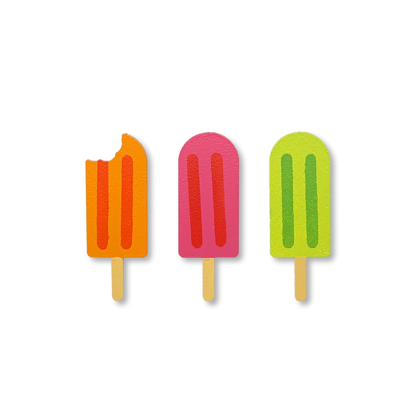 "Eis am Stiel" Magnete (3-er Set)