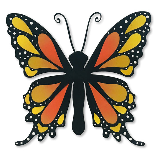 Schmetterling (Monarch-Falter) "Art Pop"