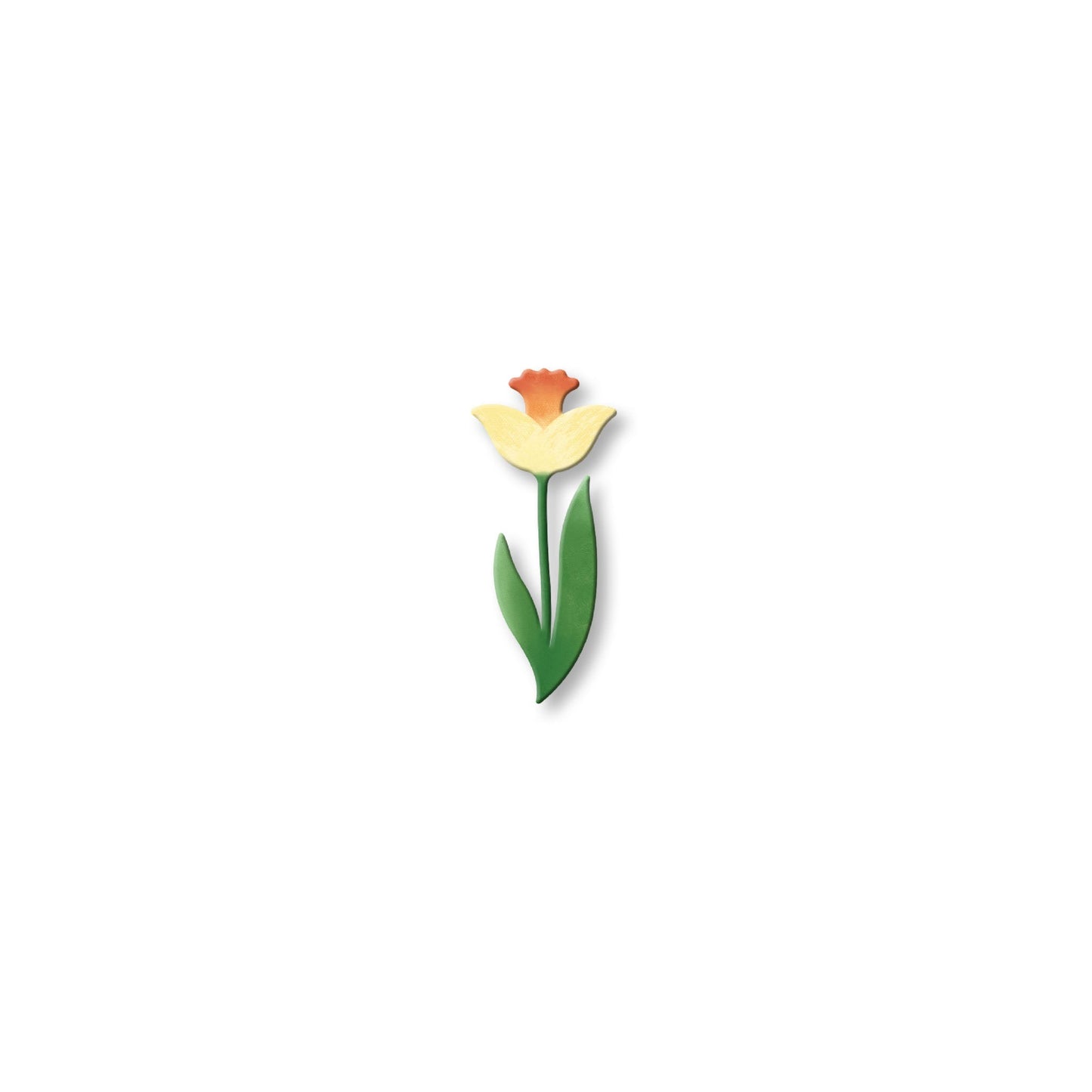 Daffodils - magnet, yellow