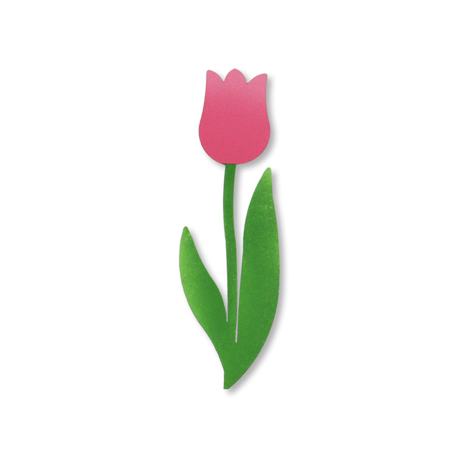 Tulip magnet, pink